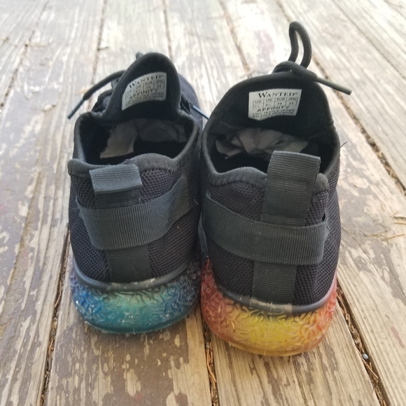 Affinity soft, rainbow gel-sole sneakers, in sz 7.5 by Wanted - Picture 4 of 11